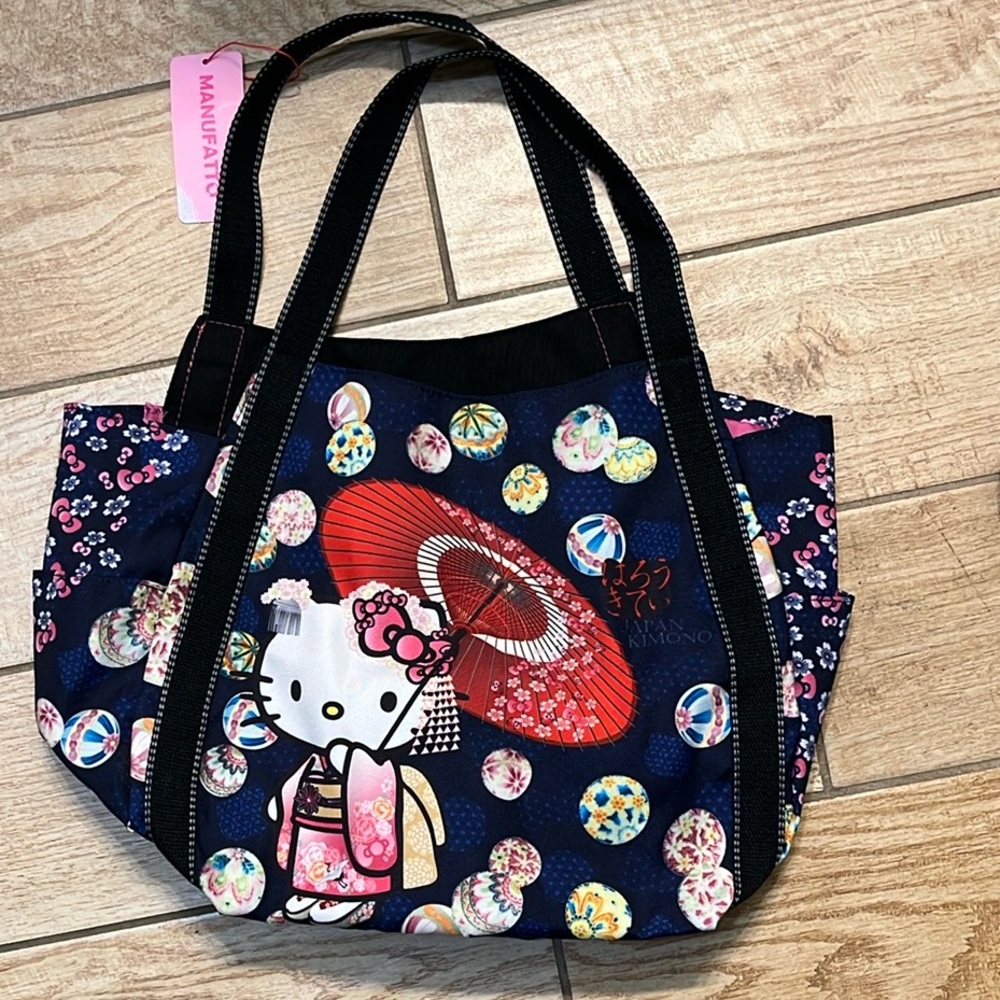 Hello kitty X Manufatto NWT Tote Bag